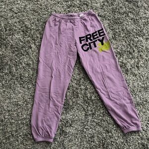 SOLD : FREECITY SWEATPANTS SIZE SMALL : SOLD